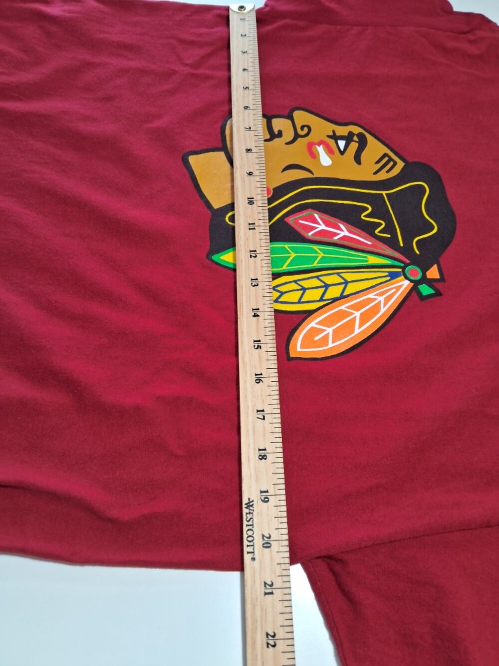 Chicago Blackhawks NHL T-Shirt - Old Time - Picture 5 of 7